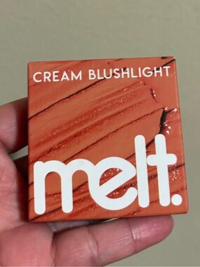 Melt Cosmetics Cream Blushlight — Sandy Cheeks Like New I Just Swatch Once .